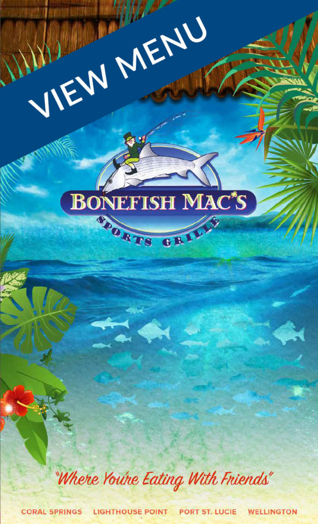 Port St. Lucie Menus Bonefish Macs